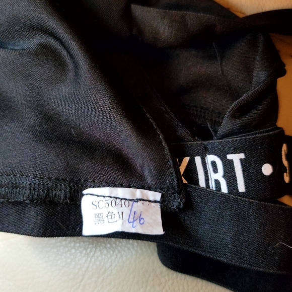 Sabo Skirt Black Stappy Bra - Picture 4 of 4